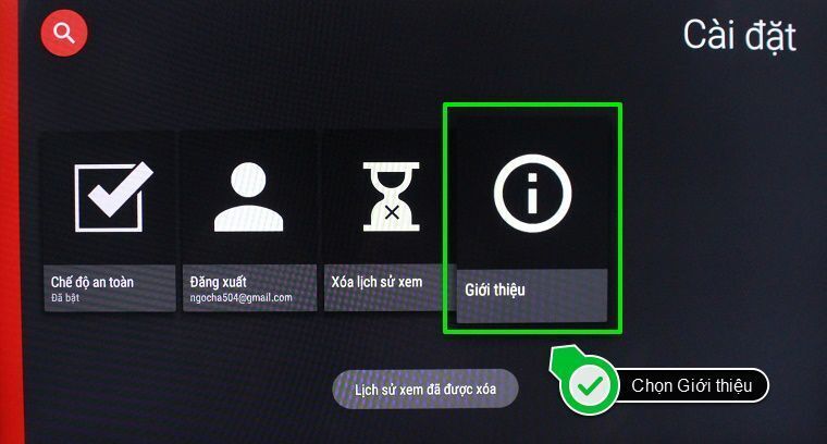 cách sử dụng ứng dụng youtube trên android tivi sony 2015