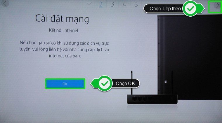 các bước thiết lập smart tivi samsung 2015 lần đầu tiên sử dụng