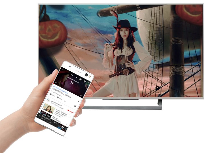 cách chiếu video youtube từ điện thoại lên tivi