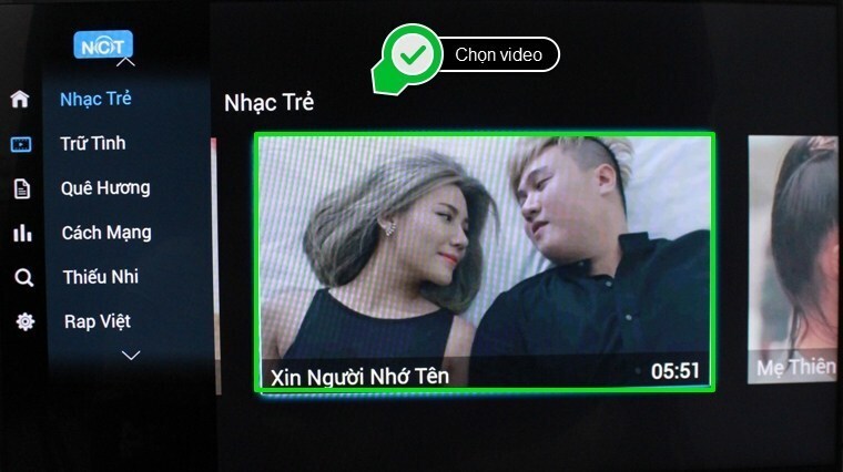 cách sử dụng ứng dụng nhạc của tui trên android tivi sony 2015