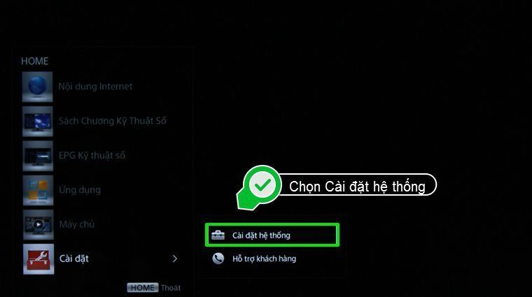 cách dò đài fm trên internet tivi sony 2015