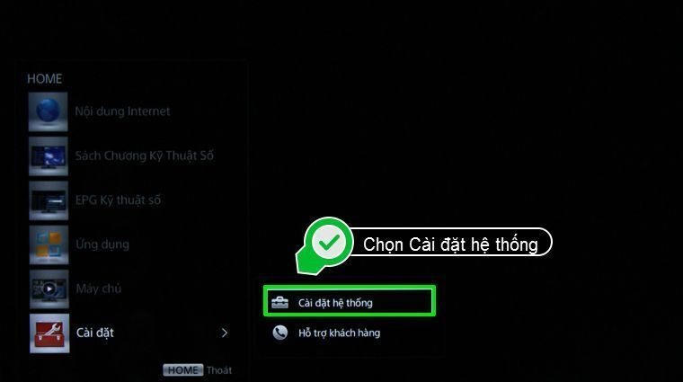 cách khôi phục cài đặt gốc internet tivi sony 2015