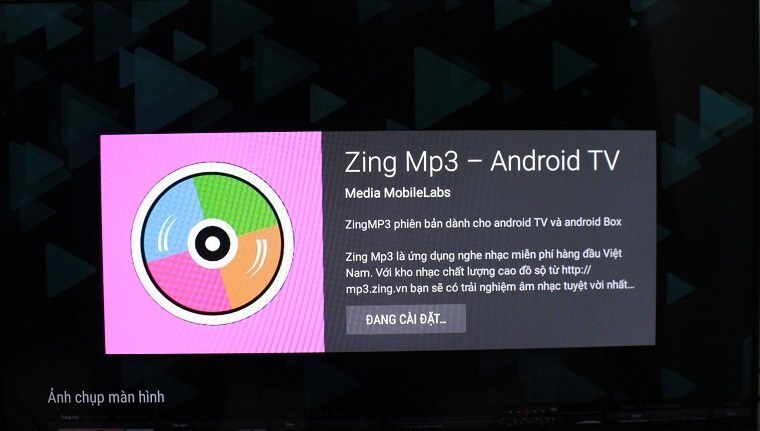 cách sử dụng ứng dụng zing mp3 trên android tivi sony 2015
