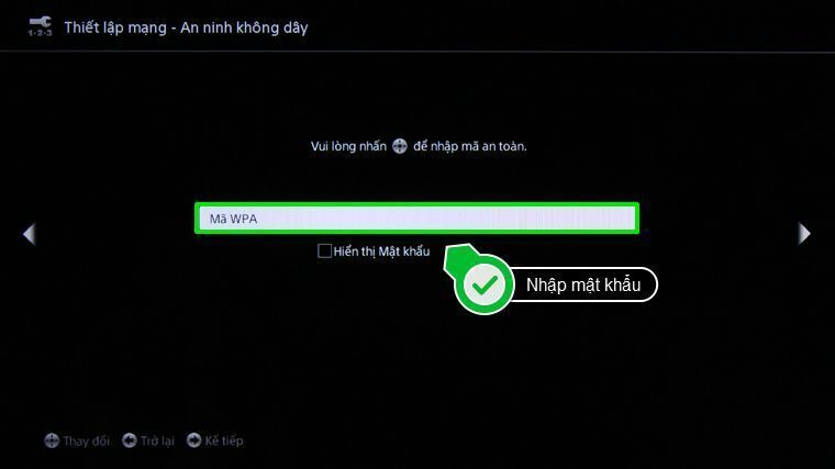 các bước thiết lập lại từ đầu internet tivi sony 2015