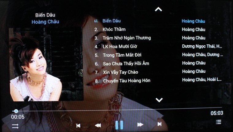 cách sử dụng ứng dụng nhạc của tui trên android tivi sony 2015