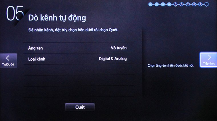 cách khôi phục cài đặt gốc smart tivi samsung bằng phím cơ