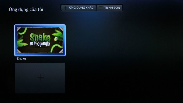 cách thêm ứng dụng trên internet tivi sony 2015