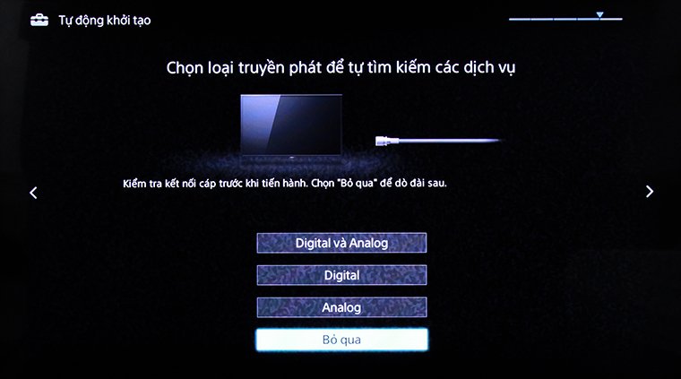 cách khôi phục cài đặt gốc tivi thông minh sony bằng phím cơ