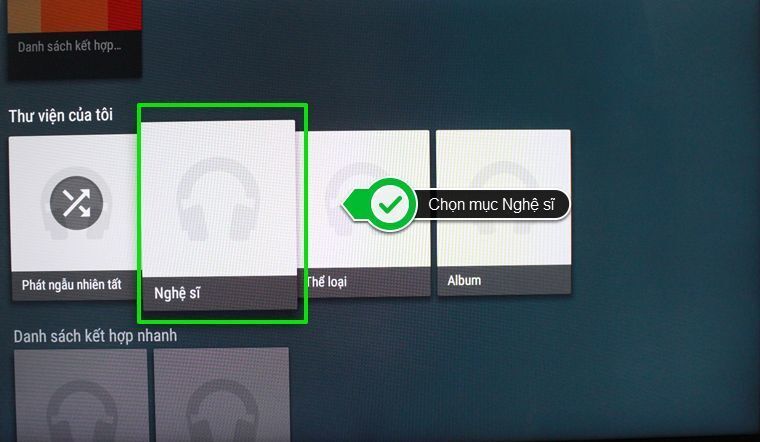 cách sử dụng ứng dụng google play music trên android tivi sony 2015