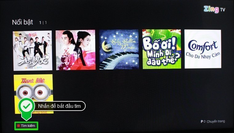 cách sử dụng ứng dụng zing tv trên android tivi sony 2015