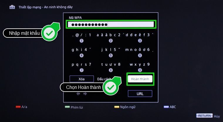 cách cài đặt ip và dns mạng cho internet tivi sony
