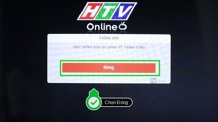 cách đăng ký tài khoản htv online trên smart tivi