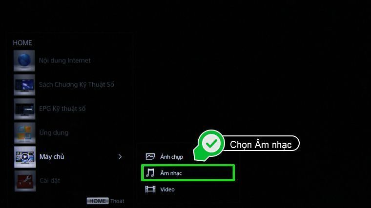 cách xem dữ liệu trong usb bằng internet tivi sony 2015