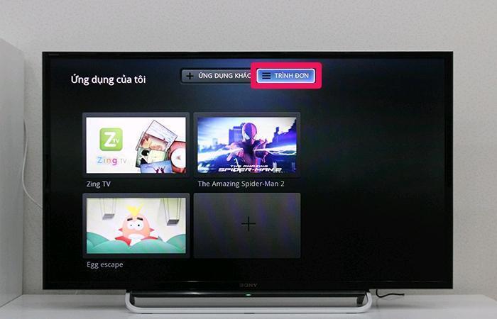 cách sử dụng kho ứng dụng opera tivi sony