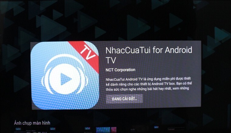 cách sử dụng ứng dụng nhạc của tui trên android tivi sony 2015