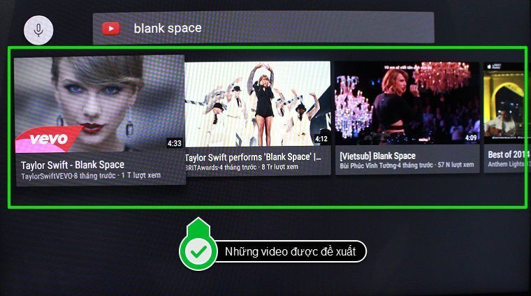 cách sử dụng ứng dụng youtube trên android tivi sony 2015
