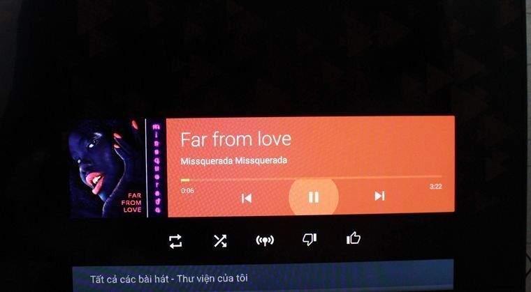 cách sử dụng ứng dụng google play music trên android tivi sony 2015