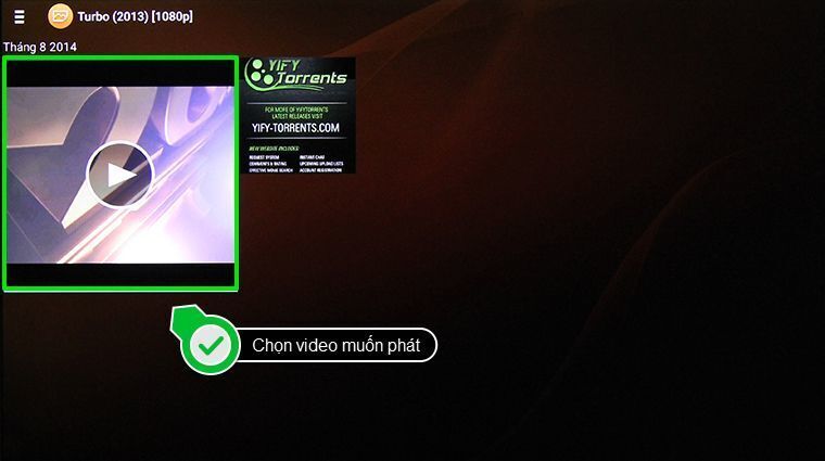 cách xem dữ liệu trong usb trên android tivi sony 2015