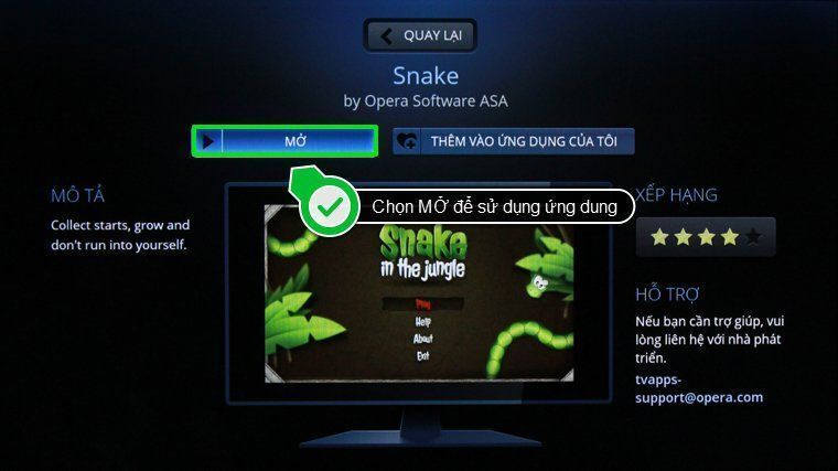 cách tải ứng dụng từ opera store trên internet tivi sony