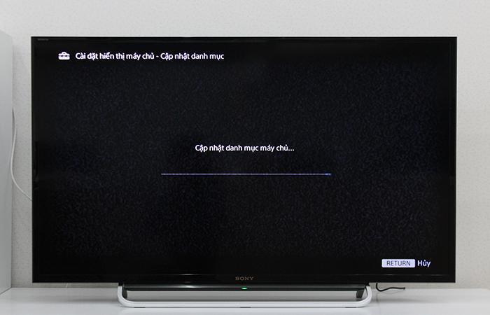 cách đồng bộ dữ liệu từ laptop lên tivi sony