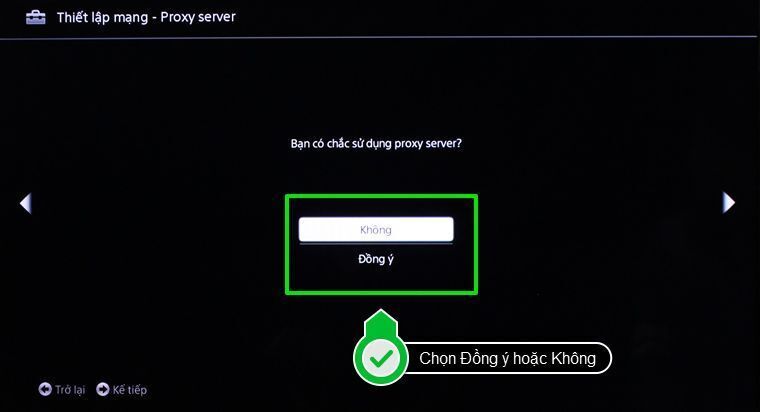 cách cài đặt ip và dns mạng cho internet tivi sony
