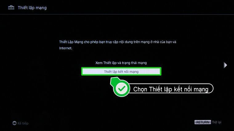 cách vào mạng trên internet tivi sony 2015