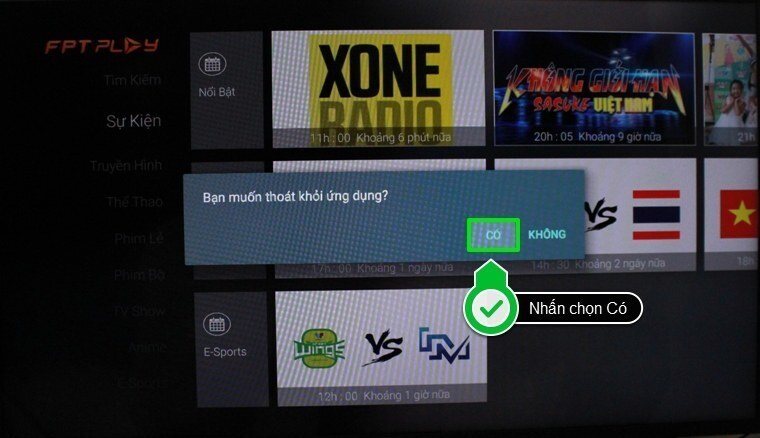 cách sử dụng ứng dụng fpt play trên android tivi sony 2015