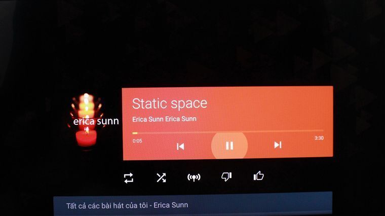 cách sử dụng ứng dụng google play music trên android tivi sony 2015