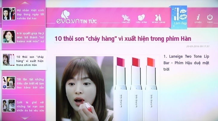 cách thêm ứng dụng trên internet tivi sony 2016