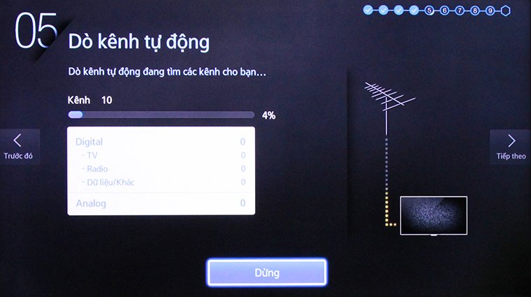 cách khôi phục cài đặt gốc smart tivi samsung bằng phím cơ