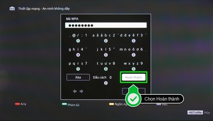 cách kết nối mạng trên internet tivi sony 2016