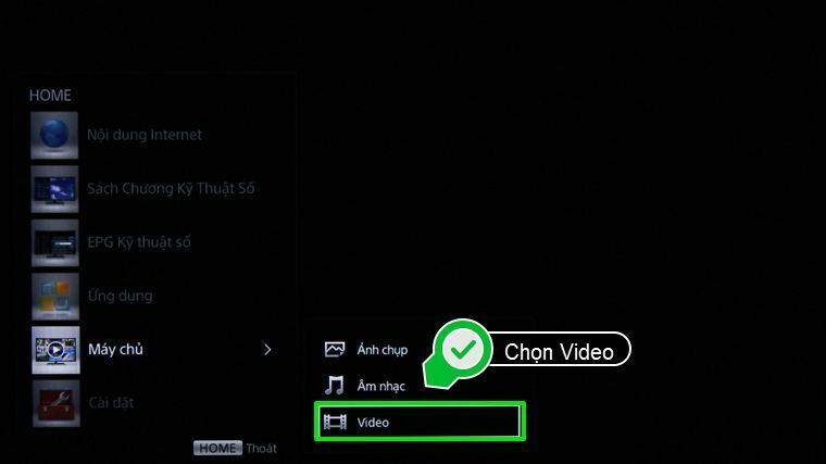 cách xem dữ liệu trong usb bằng internet tivi sony 2015