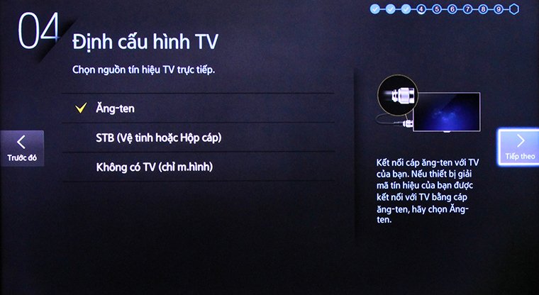 cách khôi phục cài đặt gốc smart tivi samsung bằng phím cơ