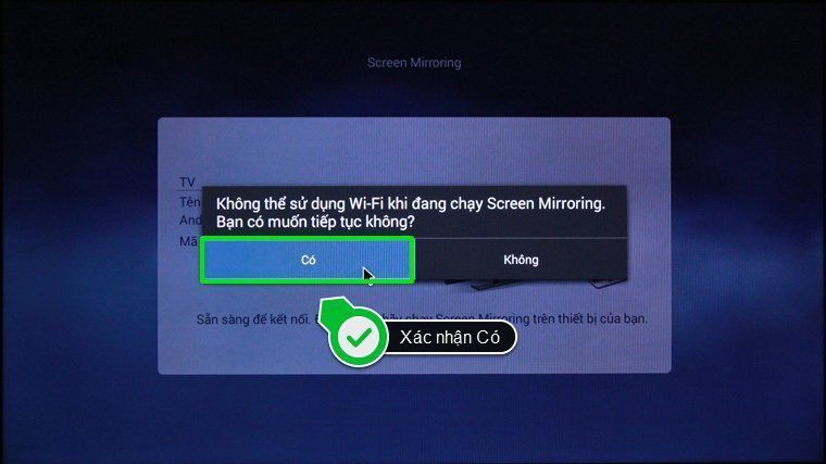 cách phản chiếu hình ảnh từ điện thoại lên smart tivi toshiba