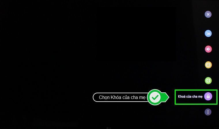 cách sử dụng chế độ khóa trẻ em trên smart tivi lg hệ điều hành webos