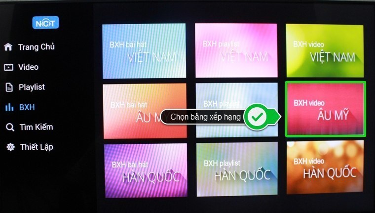 cách sử dụng ứng dụng nhạc của tui trên android tivi sony 2015