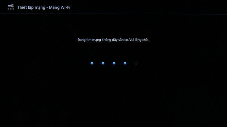 các bước thiết lập lại từ đầu internet tivi sony 2015