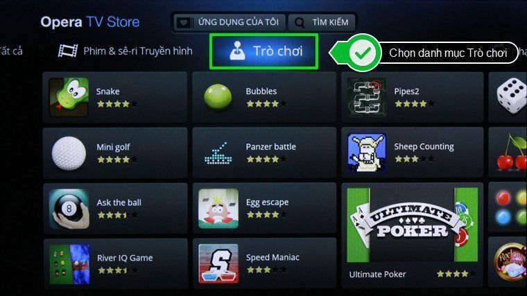 cách thêm ứng dụng trên internet tivi sony 2015