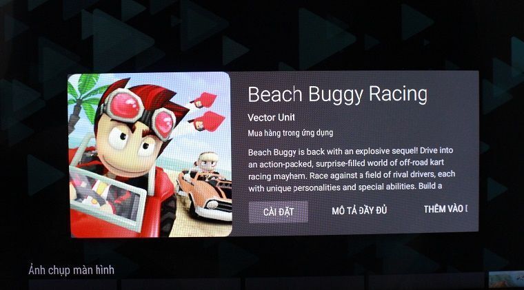 top 5 game phổ biến trên android tivi sony 2015