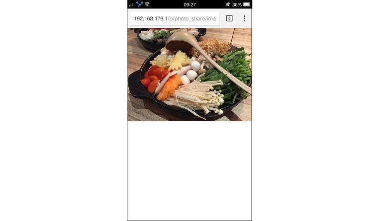 cách sử dụng tính năng photo share trên internet tivi sony