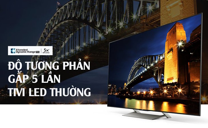 tivi sony 4k hdr mới 2017 - những tính năng nổi bật