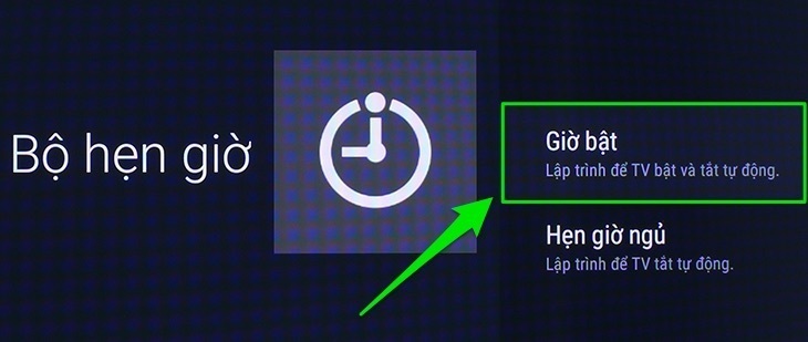 cách hẹn giờ bật, tắt tivi cho android tivi sony 2016
