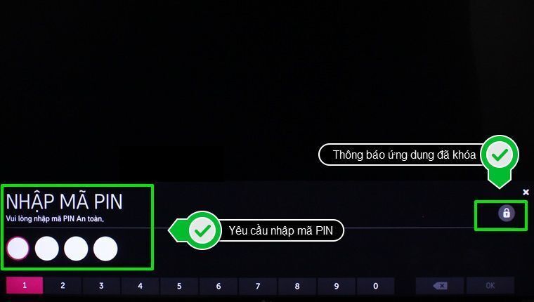 cách sử dụng chế độ khóa trẻ em trên smart tivi lg hệ điều hành webos