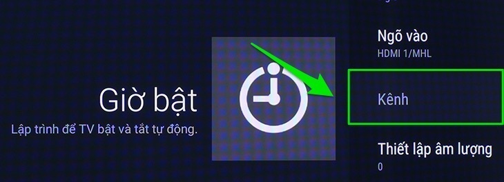 cách hẹn giờ bật, tắt tivi cho android tivi sony 2016