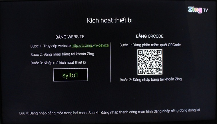 cách sử dụng ứng dụng zing tv trên android tivi sony 2015