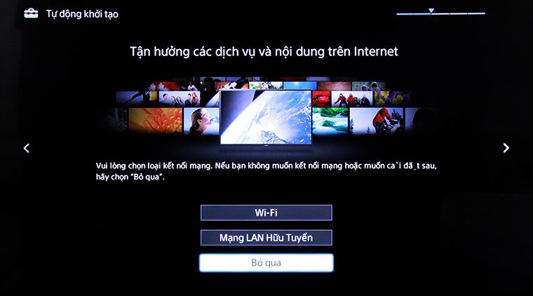cách khôi phục cài đặt gốc tivi thông minh sony bằng phím cơ