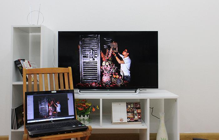 cách đồng bộ dữ liệu từ laptop lên tivi sony