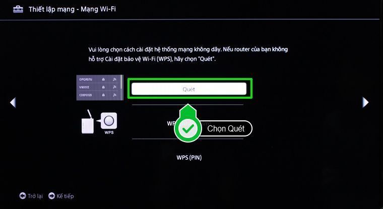cách cài đặt ip và dns mạng cho internet tivi sony