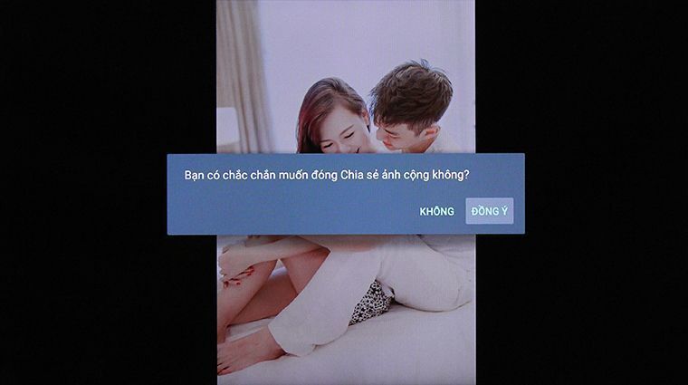 cách sử dụng tính năng photo share trên android tivi sony 2015