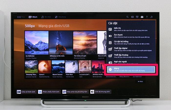 cách đồng bộ dữ liệu từ laptop lên tivi sony